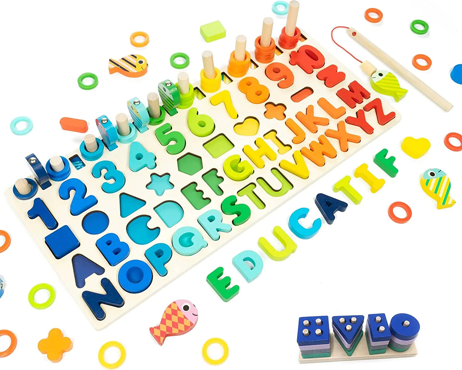 Montessori Educational Wooden Puzzle - Image 5