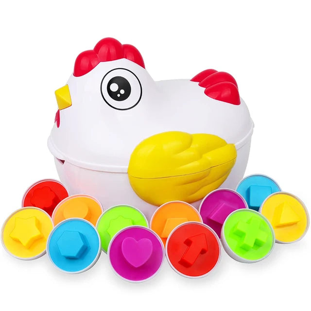 Matching Montessori Sensory Educational Eggs - Image 6