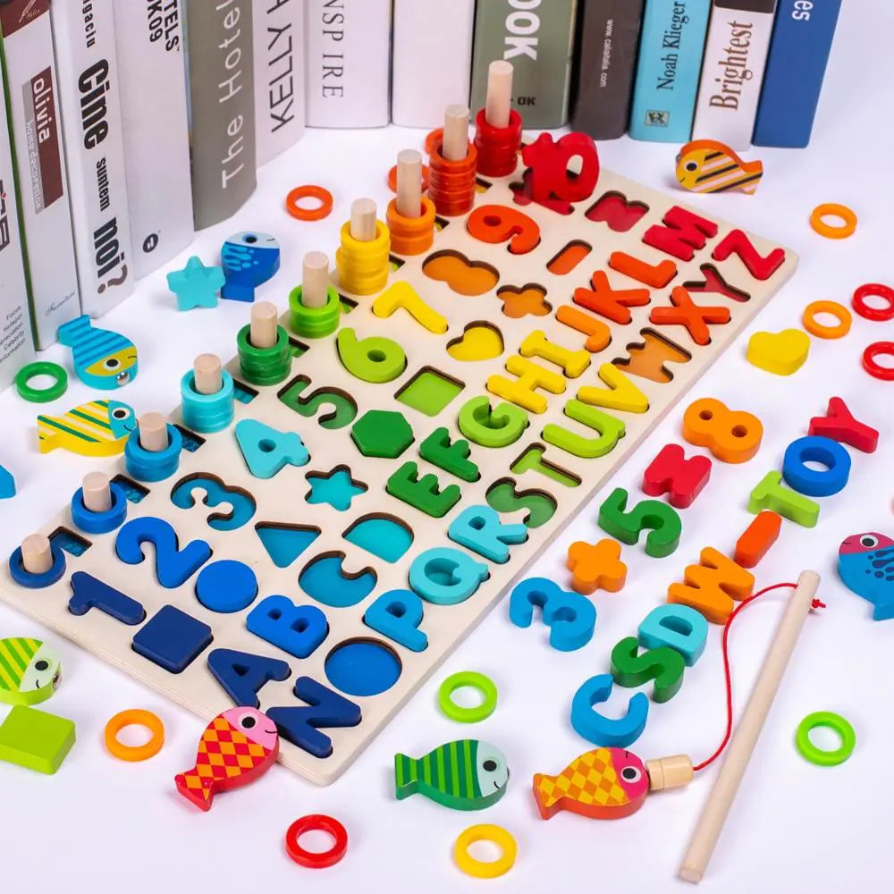 Montessori Educational Wooden Puzzle - Image 3